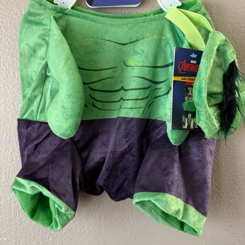 Marvel Avengers Hulk Dog Costume